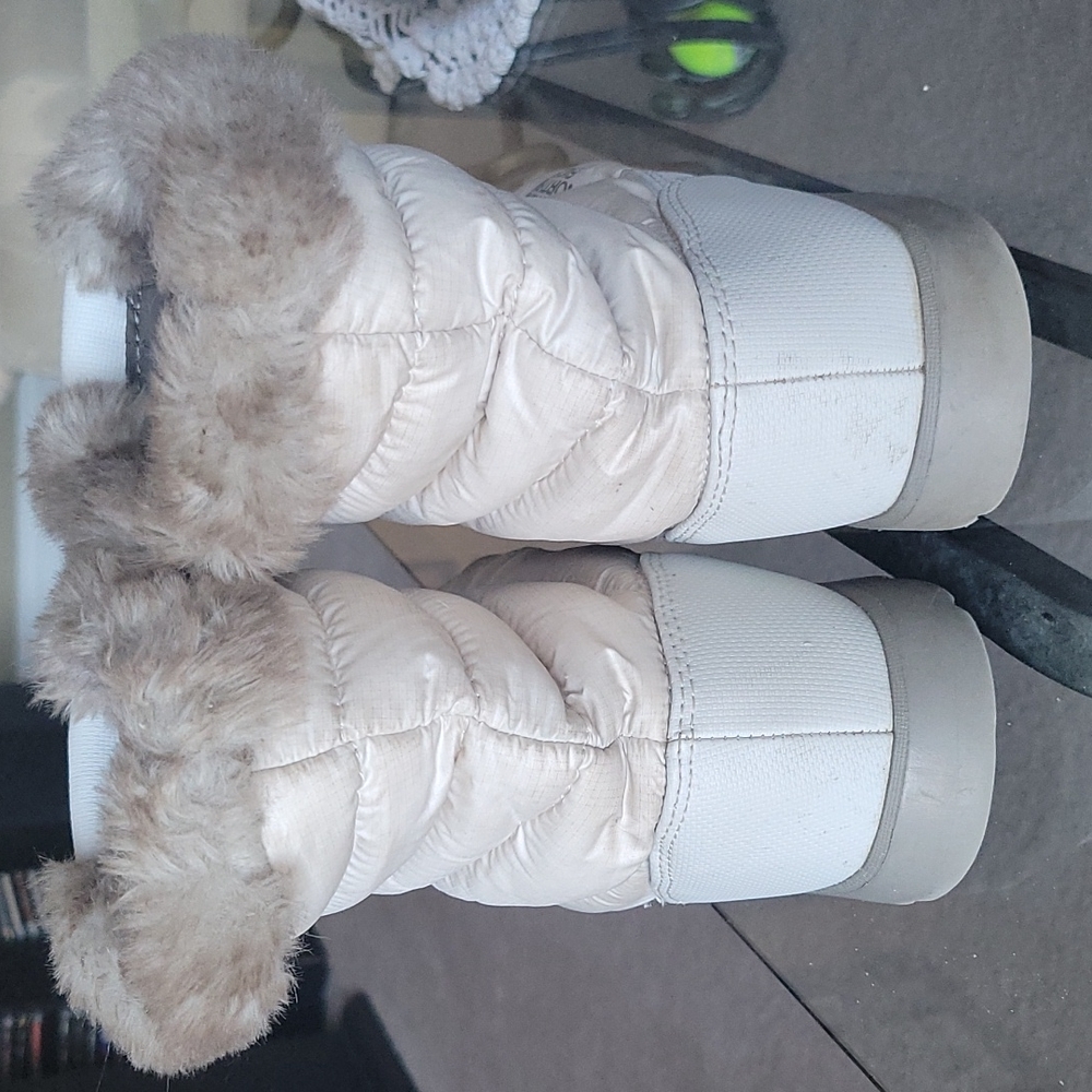 North Face Thermoball Puffer Ankle Booties Sz 7 - Picture 6 of 10